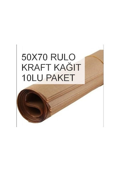 Kraft Kağıt 50x70 10'lu Rulo