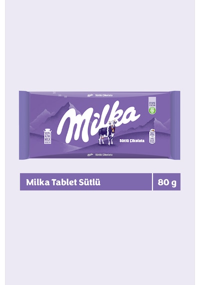 Milka Sütlü Tablet Çikolata 6 x 80 G