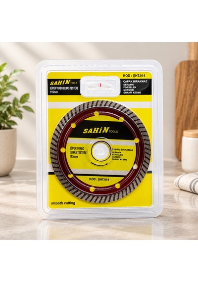 İnce Turbo Kesici Disk - Mermer Granit Seramik 115x22.2-3mm