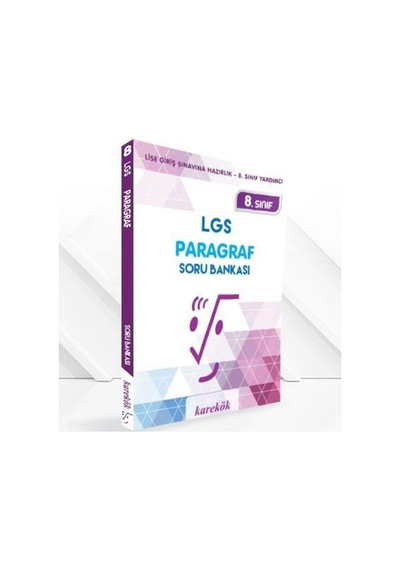 8 Sınıf Lgs Paragraf Soru Bankası Karekök Yayınları