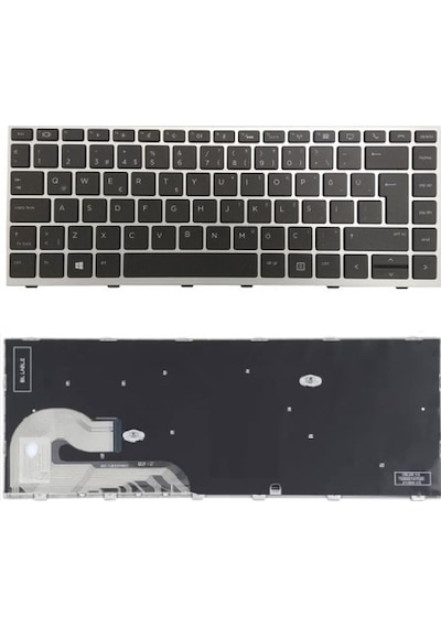 Hp Sg-87750-28a Uyumlu Klavye Tuş Takımı Tuş Seti Siyah Türkçe
