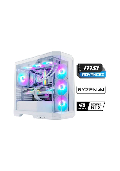 Xaser Pano X20 R7-5700X 32 GB 1 TB SSD 8 GB RTX5060 Dos Masaüstü Oyuncu Oem Paket