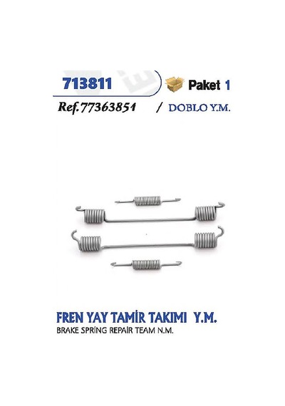 Fren Yay Tamir Takımı Y.m. Doblo Y.m. 71 3811 77363851