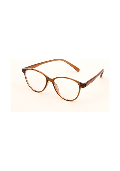 Hildeon Optik Uyumlu Vintage Retro Gözlük Kahverengi