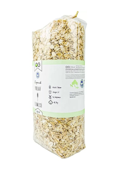 OG natural Organik Yulaf Ezmesi 500 G +6 Ay