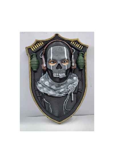 Ghost Figür 15 Cm Ghost Duvar Figürü Call Of Duty Ghost Simon Figür