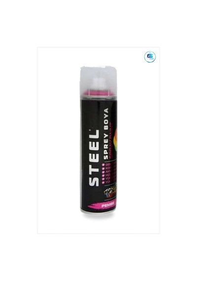 Pembe Sprey Boya 200 Ml Dekoratif Yüzey Boyama Hobi Boyası Renkli