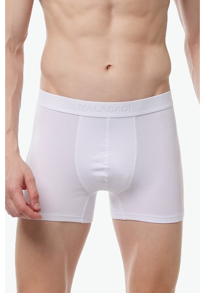 Malabadi Erkek Beyaz Extra Yumuşak Micro Modal Boxer 914