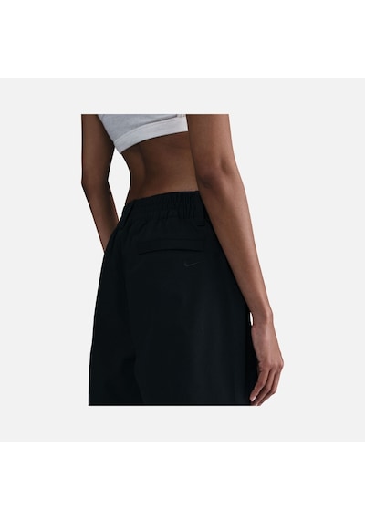 Nike Sportswear Collection Twill Woven Fabric Snap Legs Kadın Pantolon-sportxstore Siyah