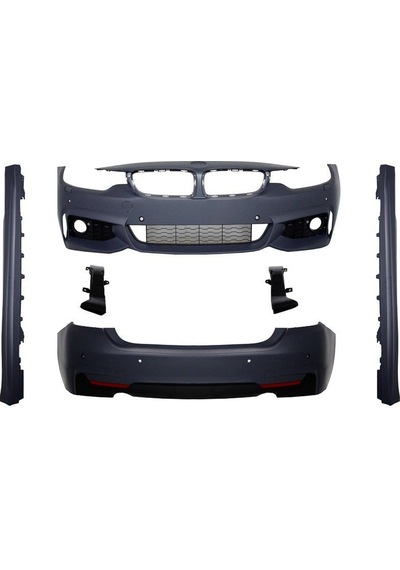 Bmw f32 f33 m sport body kit tampon seti çin 2013+