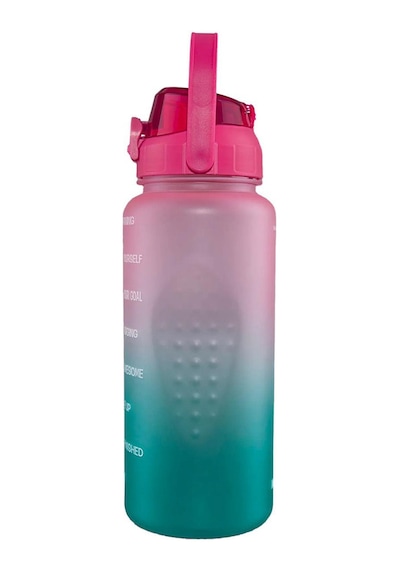Walke Premium Bottle 2.2 Litre Motivasyonel Tritan Su Matarası Su Şişesi Suluk Bpa İçermez Çok Renkli