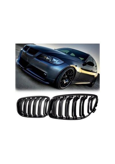 Bmw E90 M3 Lci Ön Panjur Izgara Böbrek Piano Black 2009-2012 Arası