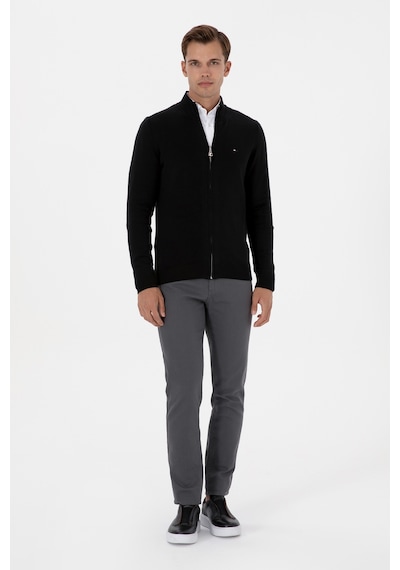 U.S. Polo Assn. Erkek Gri Slim Fit Kanvas / Chino Pantolon 50310340-VR024