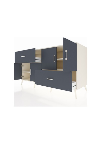 Kronos Konsol 3 Raflı 2 Çekmeceli 4 Kapaklı 176x59x99 Aytaşı-antr Aytaşı-antrasit Kronos Konsol 3 Raflı 2 Çekmeceli 4 Kapaklı 176x59x99 Aytaşı-antr Aytaşı-antrasit
