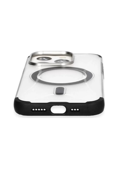 Joko Apple İphone 15 Pro Hilton Magsafe Kapak - Siyah Şeffaf