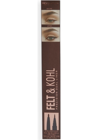 Revolution Felt & Kohl Eyeliner Brown