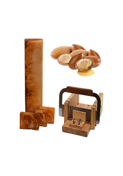 Renk Mis Sabun Kesme Dilim Argan Katı Sabun 1 Adet