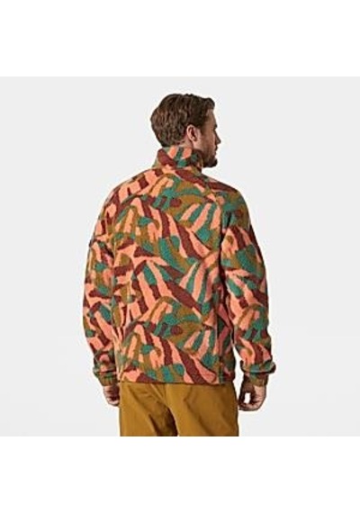 Helly Hansen Panorama Printed Pile Snap Mont Erkek Polar-28824-turuncu