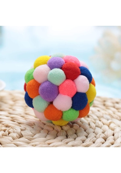 2 Adet Çıngıraklı Zilli Peluş Kedi Topu 7 Cm Büyük Boy Sesli Kedi Oyuncağı, Dayanıklı Yumuşak Toplar, Enerji Atıcı İnteraktif Oyun Topu El Yapımı 2 Adet Çıngıraklı Zilli Peluş Kedi Topu 7 Cm Büyük Boy Sesli Kedi Oyuncağı, Dayanıklı Yumuşak Toplar, Enerji Atıcı İnteraktif Oyun Topu El Yapımı