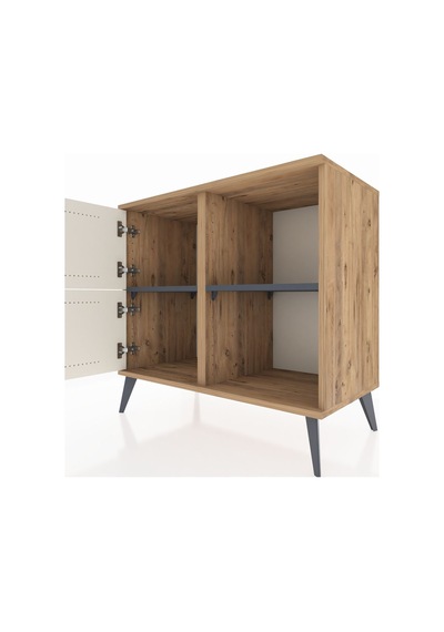 Hyperion Şifonyer 2 Raflı 2 Kapaklı 88x44x80 Çam-aytaşı/antrasit Aytaşı/antrasit Hyperion Şifonyer 2 Raflı 2 Kapaklı 88x44x80 Çam-aytaşı/antrasit Aytaşı/antrasit