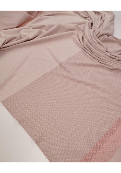 Pembe Jakarlı Örme Kumaş Pano Desenli Yumuşak Esnek Elbiselik 150x110cm 22 Pano -11752