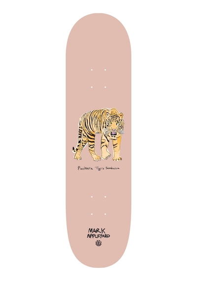 Element Element Endangered Mark Appleyard Unisex Skateboard Deck Ast Çok Renkli