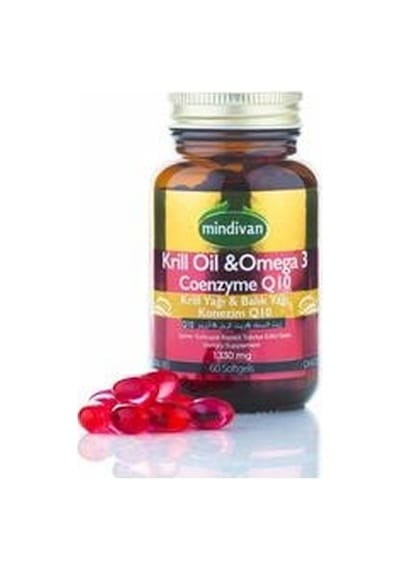 Mindivan Krill Oil & Omega 3 & Coenzyme Q10