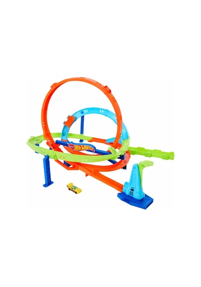 Hot Wheels Bumerang Çemberli Yarış Pisti Htk16 Turuncu