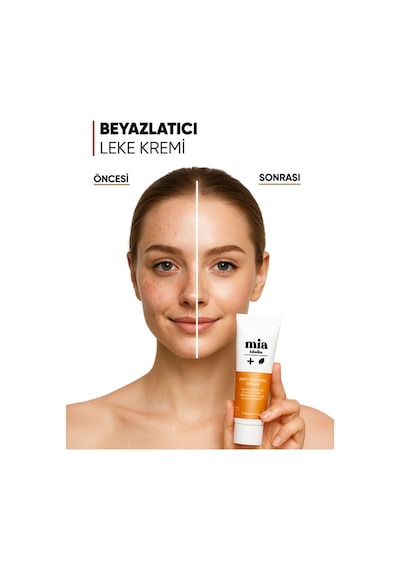 Mia Klinika Cilt Beyazlatıcı ve Ton Eşitlemeye Yardımcı Leke Kremi 50 ML