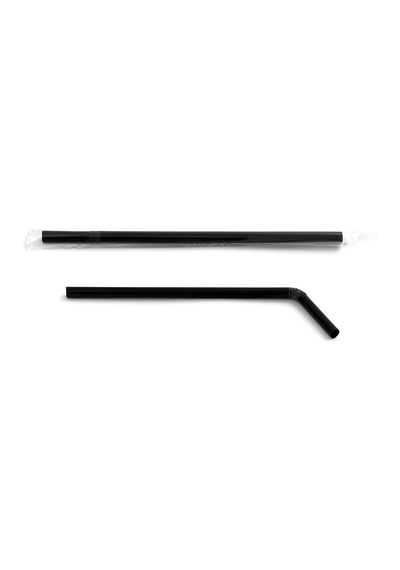 Frozen Siyah Körüklü Pipet 230x8mm 5000 Adet Diğer