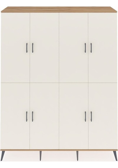 Hyperion Gardrop 8 Raflı 8 Kapaklı 176x44x221 Çam-aytaşı/antrasit Aytaşı/antrasit Hyperion Gardrop 8 Raflı 8 Kapaklı 176x44x221 Çam-aytaşı/antrasit Aytaşı/antrasit