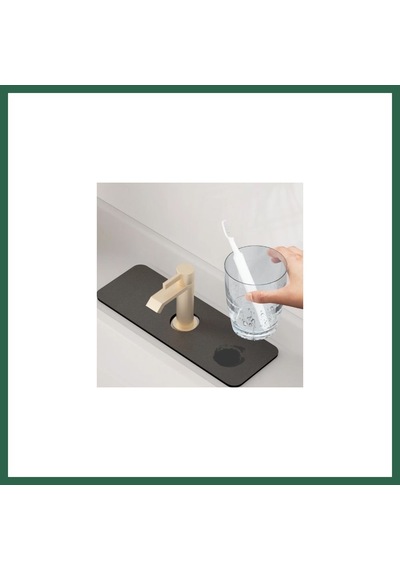 Bezos Su Emici Sihirli Lavabo Kenar Matı 38x13cm Mc-605 Bzs01 Çok Renkli