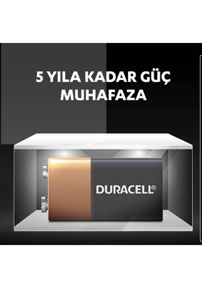 Basic Tekli 9 Volt Pil - Siyah / Rose