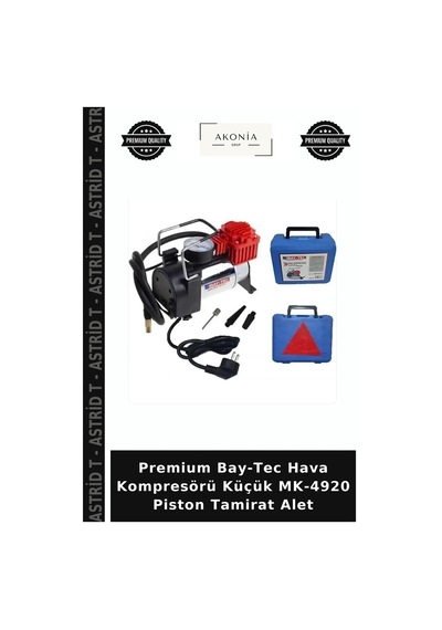 Premium Bay-tec Hava Kompresörü Küçük Mk-4920 Piston Tamirat Alet