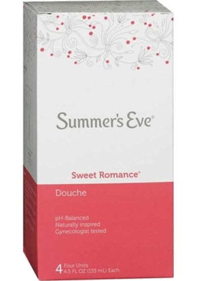 Summer's Eve Sweet Romance Özel Bölge Temizleyici 133 ML 4'lü Paket