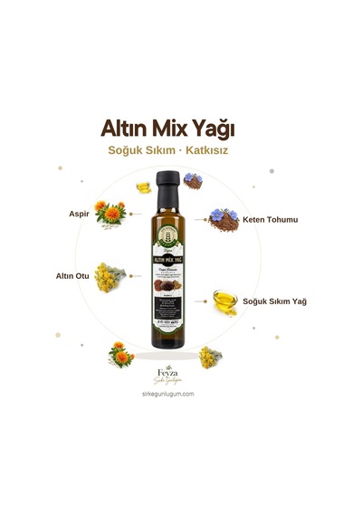 Sirke Günlüğüm Altın Mix Yağı Diğer