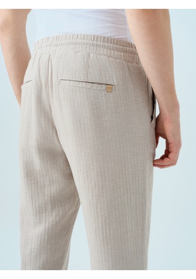 Regular Fit Bej Erkek Pantolon Lf2035171 Bej