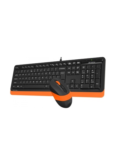 A4 TECH F1010 KABLOLU USB STANDART TURUNCU Q  KLAVYE+MOUSE