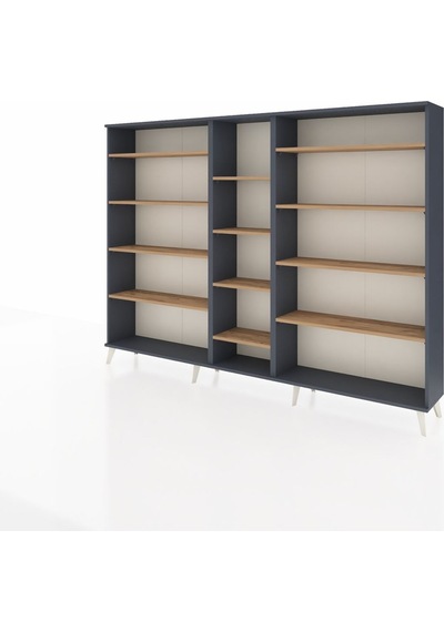 Arges Dolap 11 Raflı 220x30x163 Antrasit-antrasit/çam Antrasıt/atlas Çam - Antrasıt Arges Dolap 11 Raflı 220x30x163 Antrasit-antrasit/çam Antrasıt/atlas Çam - Antrasıt