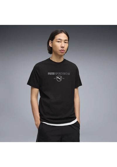 Puma Puma Class Graphic Tee Siyah Erkek T-shirt