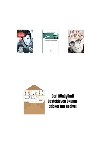 Darağacında Üç Fidan Ciltli + Kında Duran Onur Paslanır + Dörtlükler + Okuma Sticker'ları