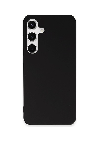 Samsung Galaxy S24 Plus Kılıf First Silikon - Siyah