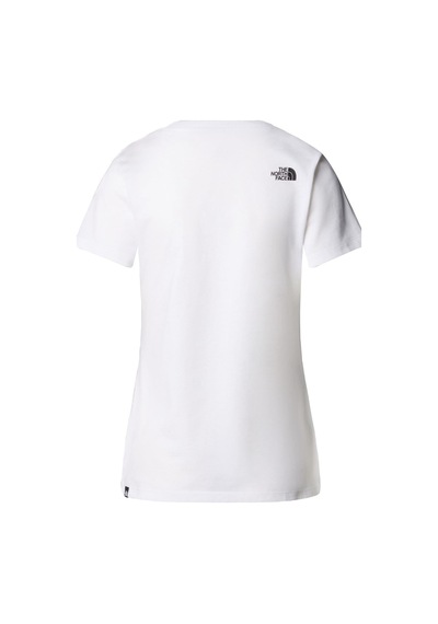 The North Face W Ss Easy Kadın T-shirt White