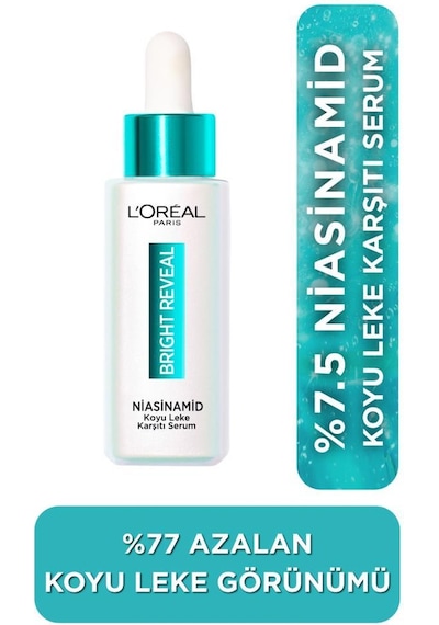 L'Oréal Paris Bright Reveal Koyu Leke Karşıtı Serum 30 ML + Revitalift Filler Dolgunlaştırıcı Tonik 200 ML