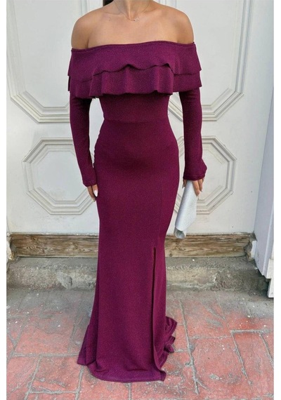 Store Kadın Modern Stil Esnek Simli Kumaş Straplez Volanlı Abiye Elbise Açık Mor - 925383582 Açık Mor Store Kadın Modern Stil Esnek Simli Kumaş Straplez Volanlı Abiye Elbise Açık Mor - 925383582 Açık Mor