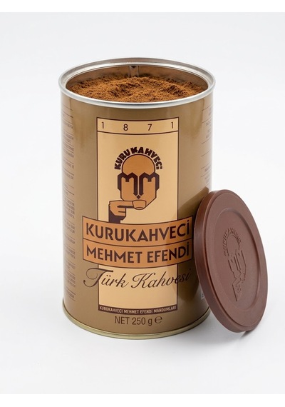 Kurukahveci Mehmet Efendi Türk Kahvesi Teneke 250 G