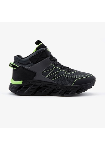 Skechers Gri Çocuk Tech-grıp Spor Ayakkabı 403806l-cblm 001