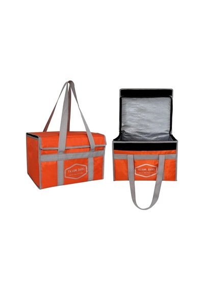 Termbag Katlanabilir 36 Litre Termal Termos Çanta Turuncu