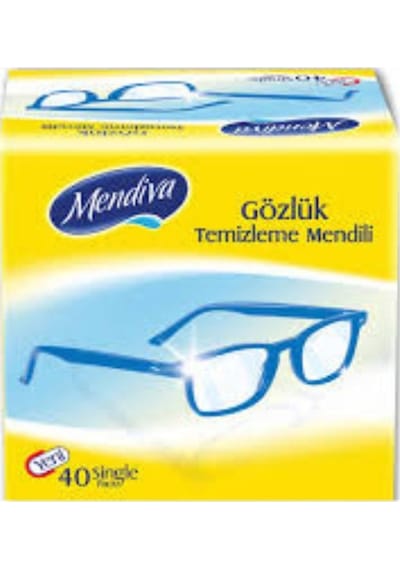 Mendiva Gözlük Temizleme Mendili Ve Ekran Temizleme Mendili X 2
