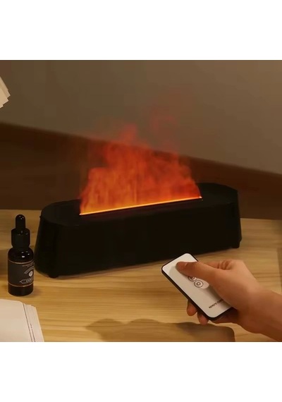 Arbix A3 Alev Aroma Ultrasonik Aromaterapi Hava Nemlendirici Siyah